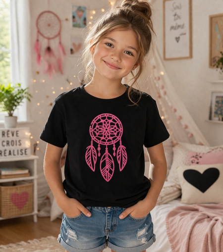 👕 T-shirt enfant « Attrape-rêve »