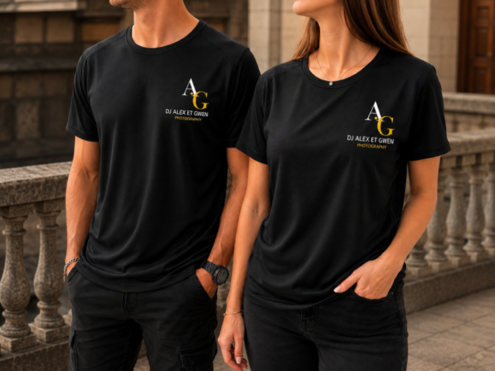 t shirt noir anti transpirant