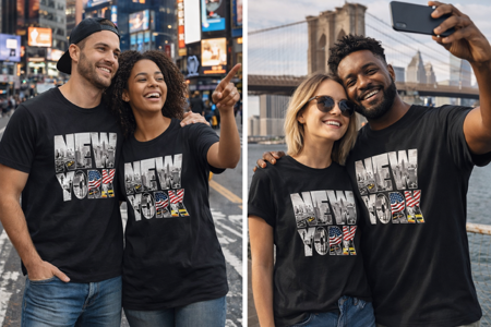 T-shirt Homme « New York » 🗽🌆