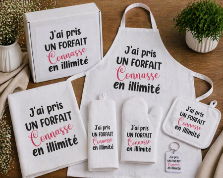 🎁😄 Coffret Cadeau « J’ai pris un forfait connasse en illimité » ✨