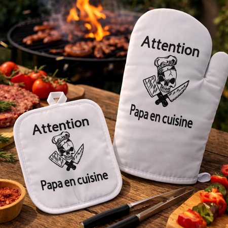   Gant + Manique – “Attention, Papa en cuisine !” 🍳😆