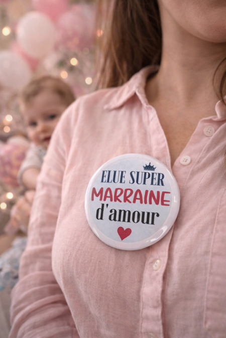 🎉 Badge « Élue super marraine d’amour »