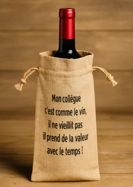 Sac à Bouteille – “Mon collègue, c’est comme le vin…”