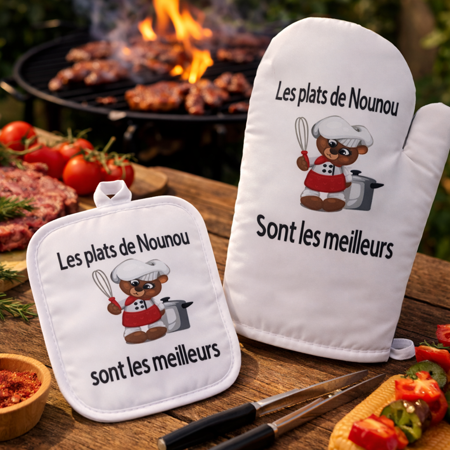   Gant + manique – Les plats de nounou sont les meilleurs