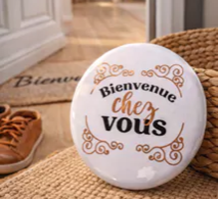 🎉 Badge « Bienvenue chez vous »