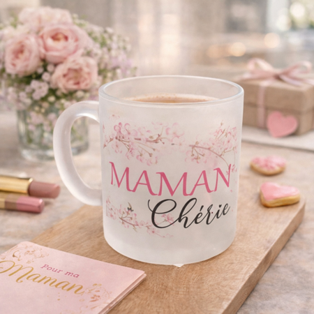 ☕ Mug dépoli « Maman chérie »
