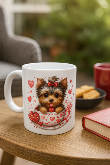 ☕ Mug blanc mat « Yorkshire »