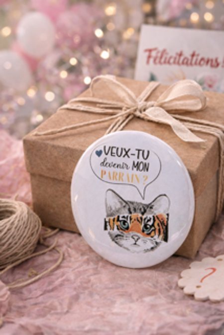🎉 Badge « Veux-tu devenir mon parrain ? »