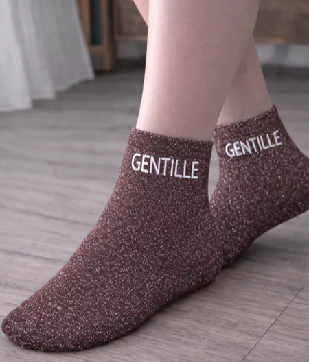 ✨ Chaussettes à paillettes Gentille ✨