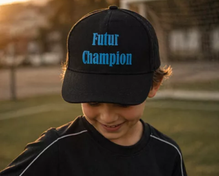 🧢 Casquette enfant – « Futur Champion »