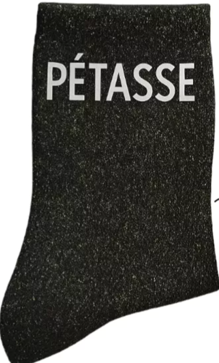 Chaussettes à Paillettes – “Pétasse”