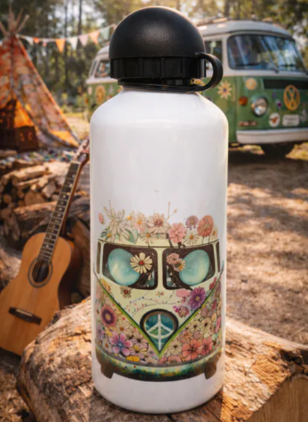 🚐☀️ Gourde Aluminium « Van Vintage » 💦