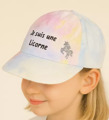  Casquette enfant fillette – Je suis une licorne