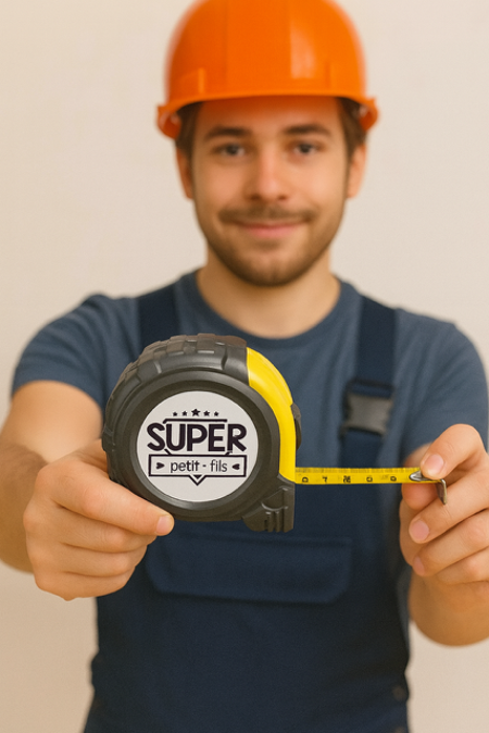 📏 Mètre ruban « Super Petit-Fils »
