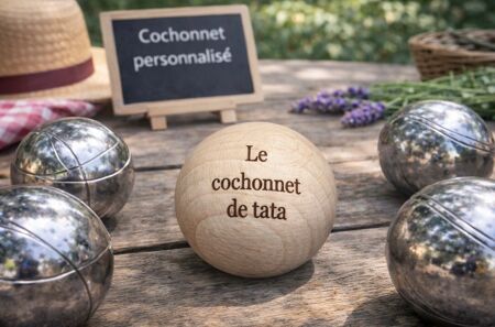Cochonnet personnalisé – Le cochonnet de tata