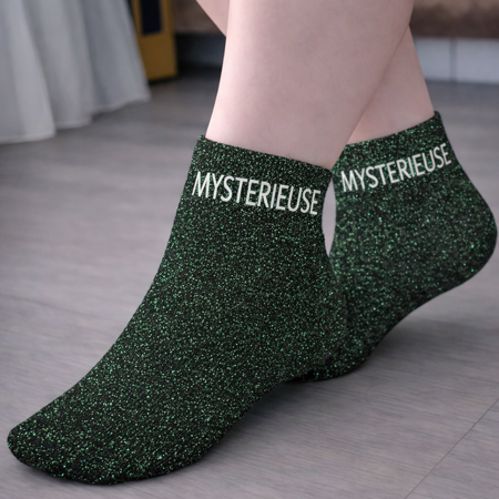 ✨ Chaussettes à paillettes Mystérieuse ✨