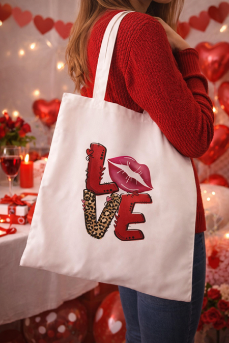  Tote bag – « LOVE » (à porter sans modération) ❤️👜 - 
