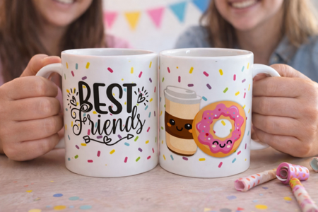 ☕ Mug blanc « Best Friends »