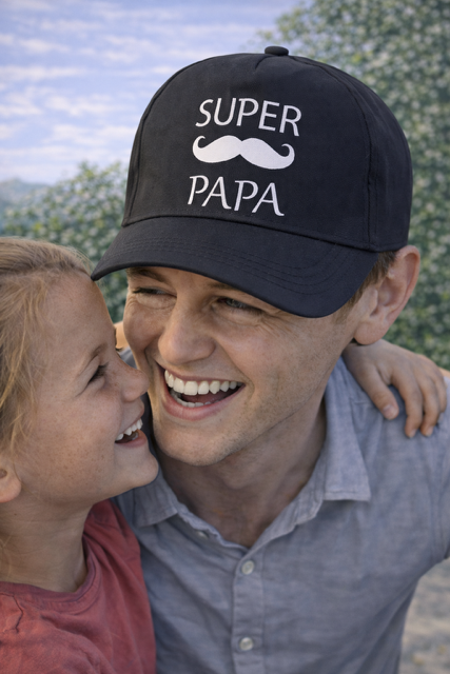 🧢 Casquette homme « Super Papa »