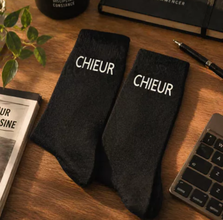 🧦 Chaussettes homme – « Chieur »