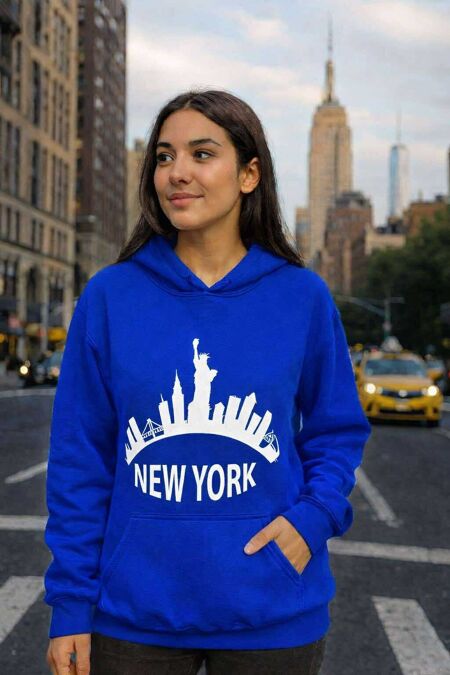 👚 Sweat à capuche – New York 
