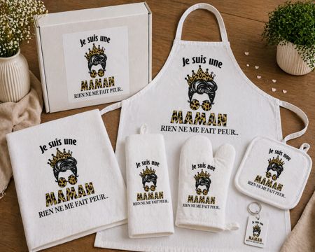 🎁💪 Coffret Cadeau « Je suis une maman, rien ne me fait peur » ✨