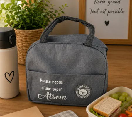 lunch bag isotherme 🍽️✨ Pause repas d'une Super ATSEM ✨🍽️