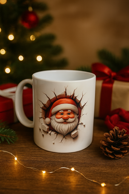 Mug incassable de Noël – Père Noël” 🎅☕ 