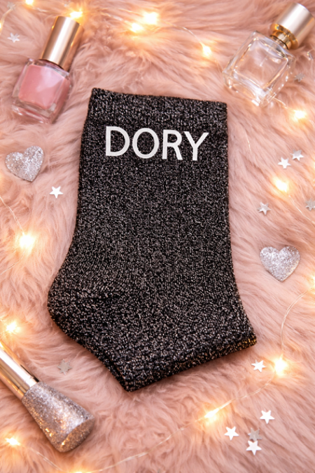 Chaussettes à paillettes « Dory » 🐠✨🧦