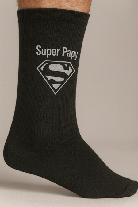 Chaussettes Homme – Super papy🦸🧦