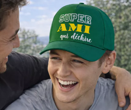 🧢 Casquette homme « Super ami qui déchire »