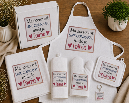 🎁😄 Coffret Cadeau « Ma sœur est une connasse… mais je l’aime » 💖✨
