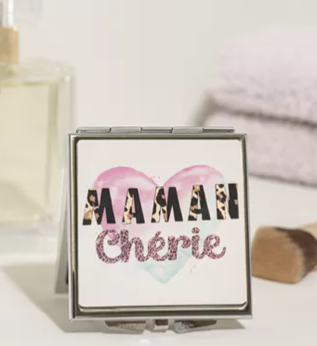 Miroir de poche – Maman chérie