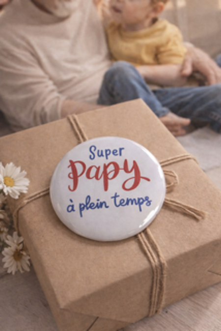 🎉 Badge « Super papy à plein temps »