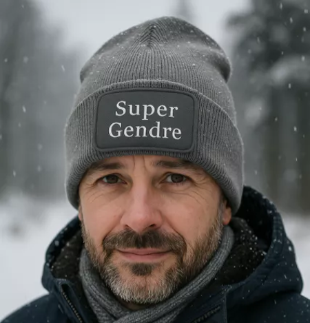 🧢 Bonnet homme « Super Gendre »