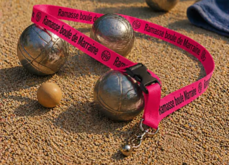 🎯 Ramasse-boule de pétanque – « Marraine »