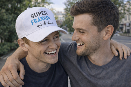 🧢 Casquette homme « Frangin qui déchire »