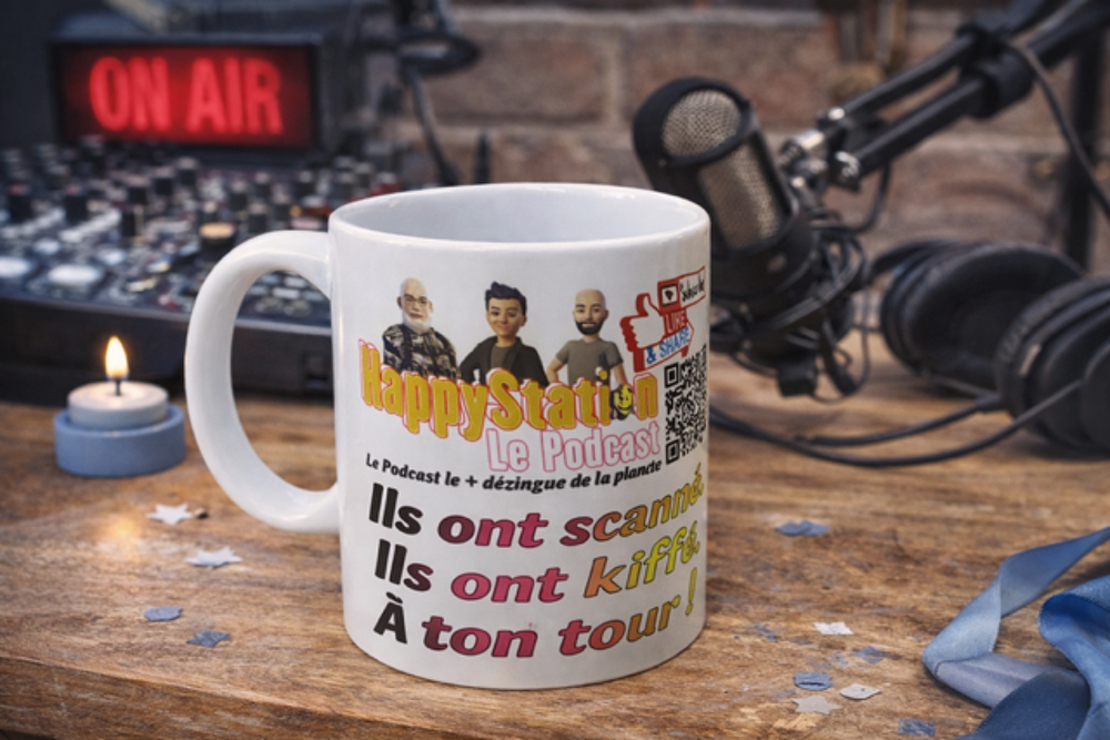 mug blanc mat personnalisé avec logo