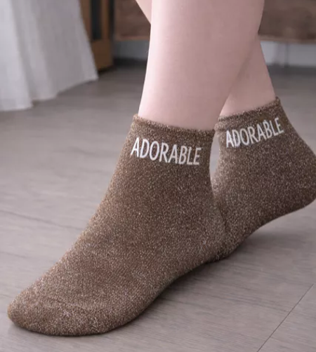 ✨ Chaussettes à paillettes – Adorable ✨