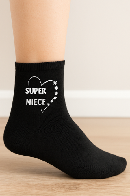  Chaussettes Femme « Super nièce » 