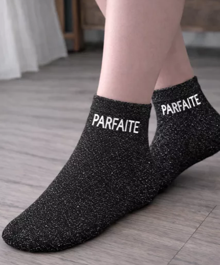 Chaussettes à Paillettes – “Parfaite”