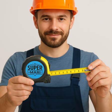 📏 Mètre ruban « Super Mari »