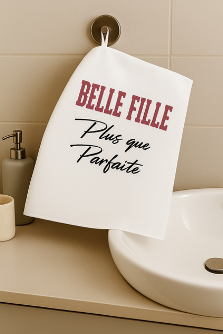Essuie-mains “Belle-fille plus que parfaite” 