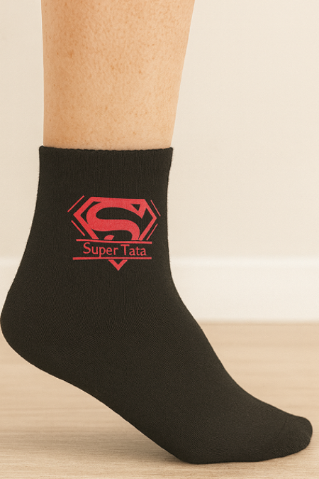 🧦 Chaussettes femme « Super Tata »