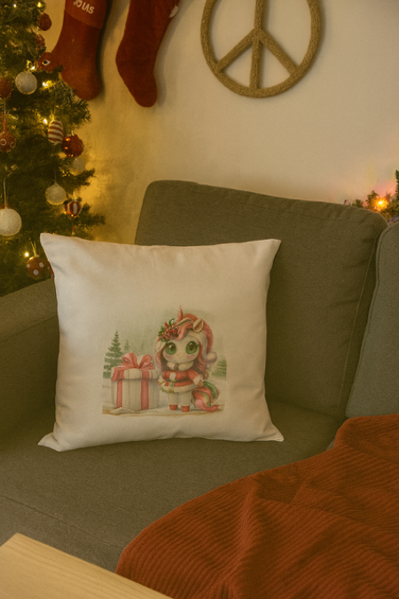 Coussin de Noël 🎅🦌🦄