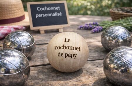 Cochonnet personnalisé – Le cochonnet de papy