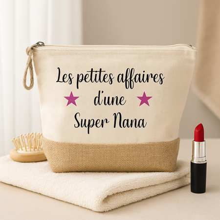 Trousse de toilette – Les petites affaires d’une super nana