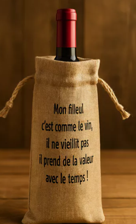 Sac à Bouteille – “Mon filleul, c’est comme le vin…”
