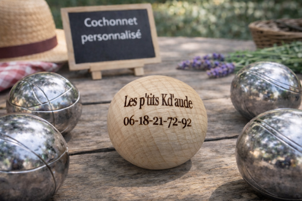 cochonnet personnalisé