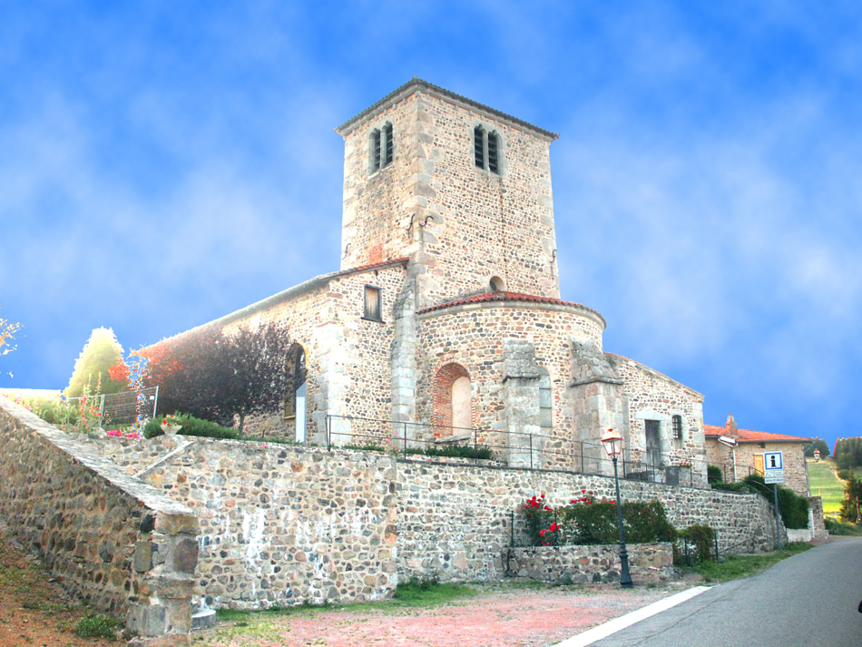 Eglise du vieux bourg de Cherier Photo